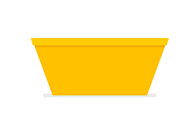 2 yard mini skip available for hire in Burnley, holds 25-30 bin bags