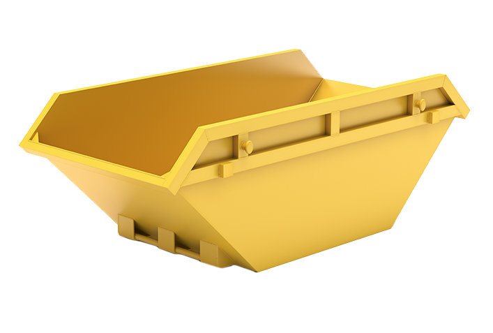 Skip being delivered to a Burnley driveway by Easy Skip Hire